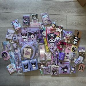 Sanrio Kuromi Purple and Black HUGE Lot
